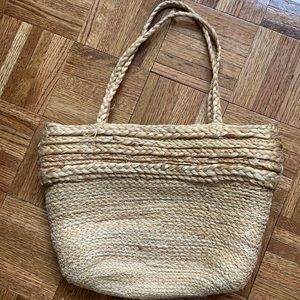 Zara straw bag